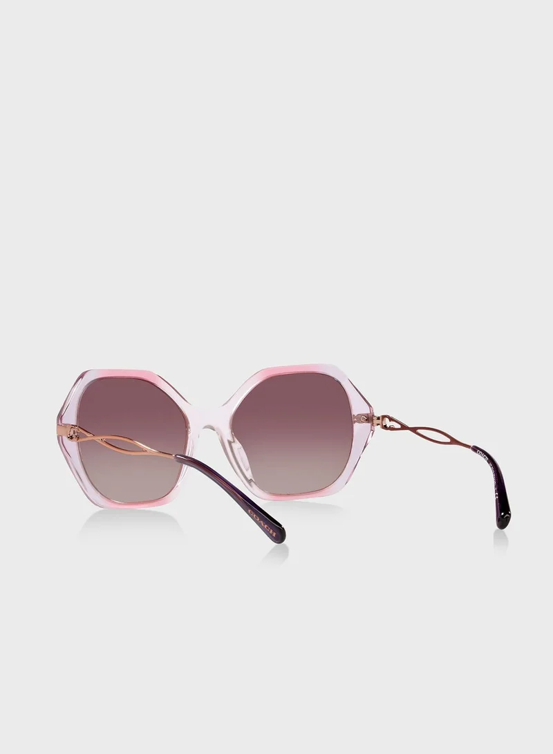 Tory Burch 0Hc8315 Oversized Sunglasses