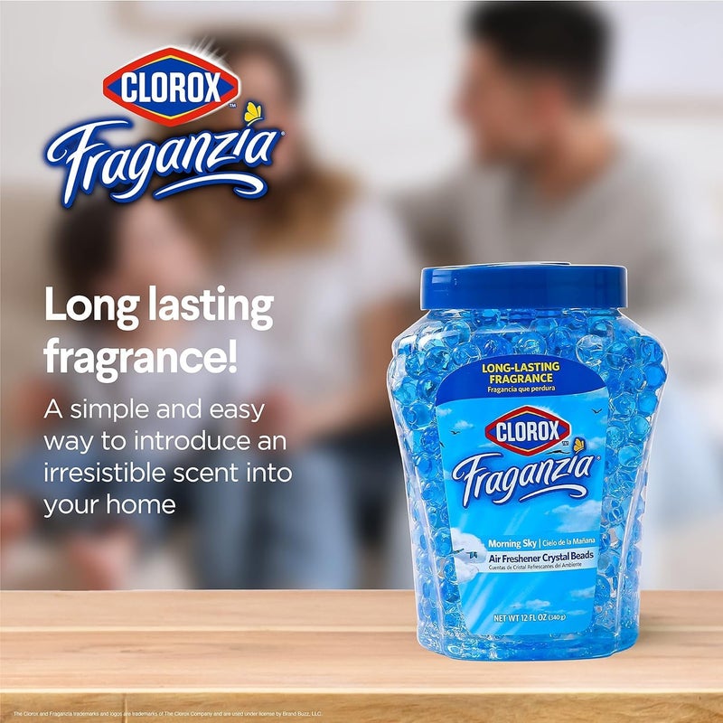Clorox Fraganzia Morning Sky Gel Air Freshener Beads - 12 Oz - Image 3