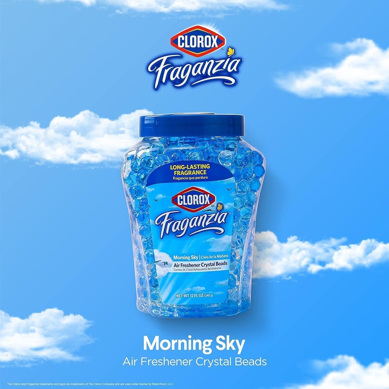 Clorox Fraganzia Morning Sky Gel Air Freshener Beads - 12 Oz - Image 2