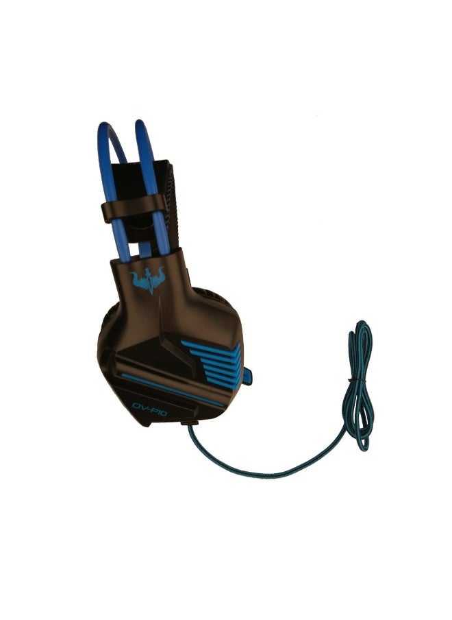 OVLENG OVLENG GT61 Gaming Headset with LED Lighting, Microphone, USB & 3.5mm Jack – Immersive Sound & Comfortable Fit  - Image 5