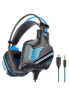 OVLENG OVLENG GT61 Gaming Headset with LED Lighting, Microphone, USB & 3.5mm Jack – Immersive Sound & Comfortable Fit  - Image 1