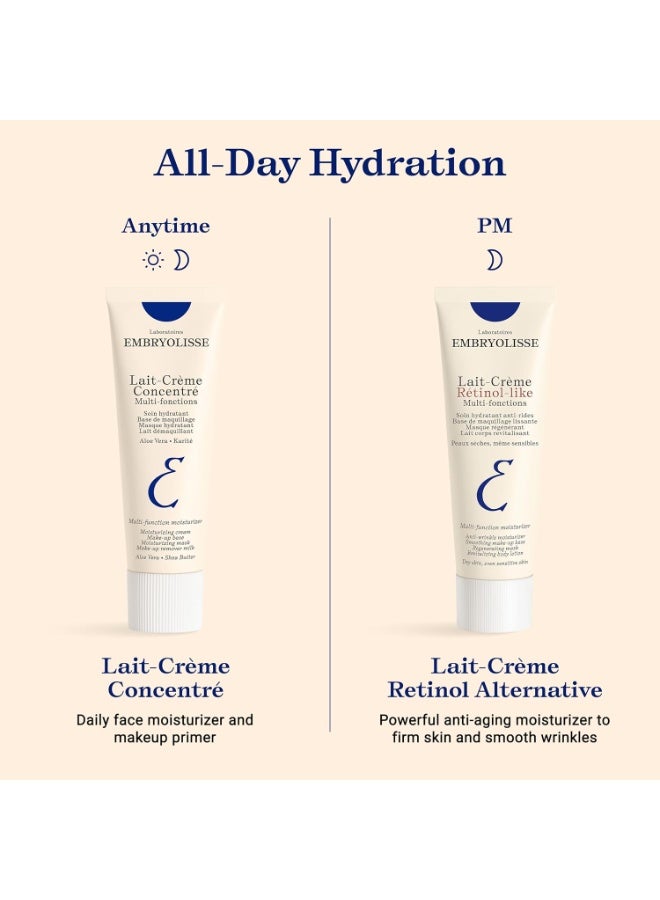 إمبريوليس مرطب Embryolisse Lait-Crème Concentré متعدد الوظائف 75 مل - كريم مغذي للوجه، برايمر للمكياج وقناع مرطب لبشرة ناعمة ومشرقة - Image 4