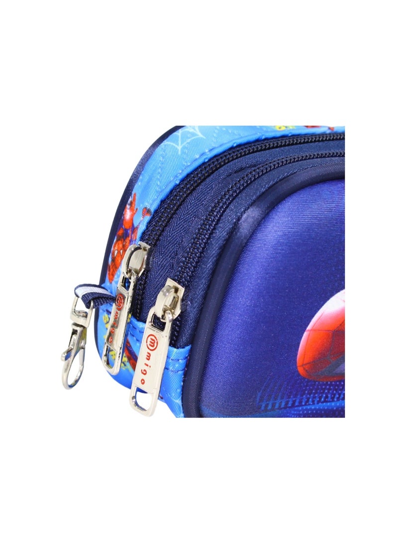 Migo Spider-Man Pencil Case – Blue - Image 3