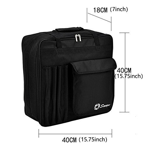MoonEmbassy Snare Drum Bag for 13" 14" 15" roof Waterp Oxford Thickening Backpack Instrument Case with Pocket - Image 3