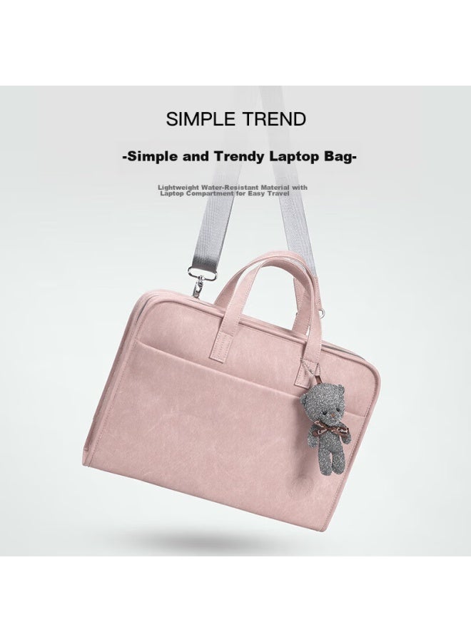 Taikesen Laptop Handbag Suitable For Apple Macbook And Lenovo Huawei 16-inch High-quality Briefcase For Wome - Image 5