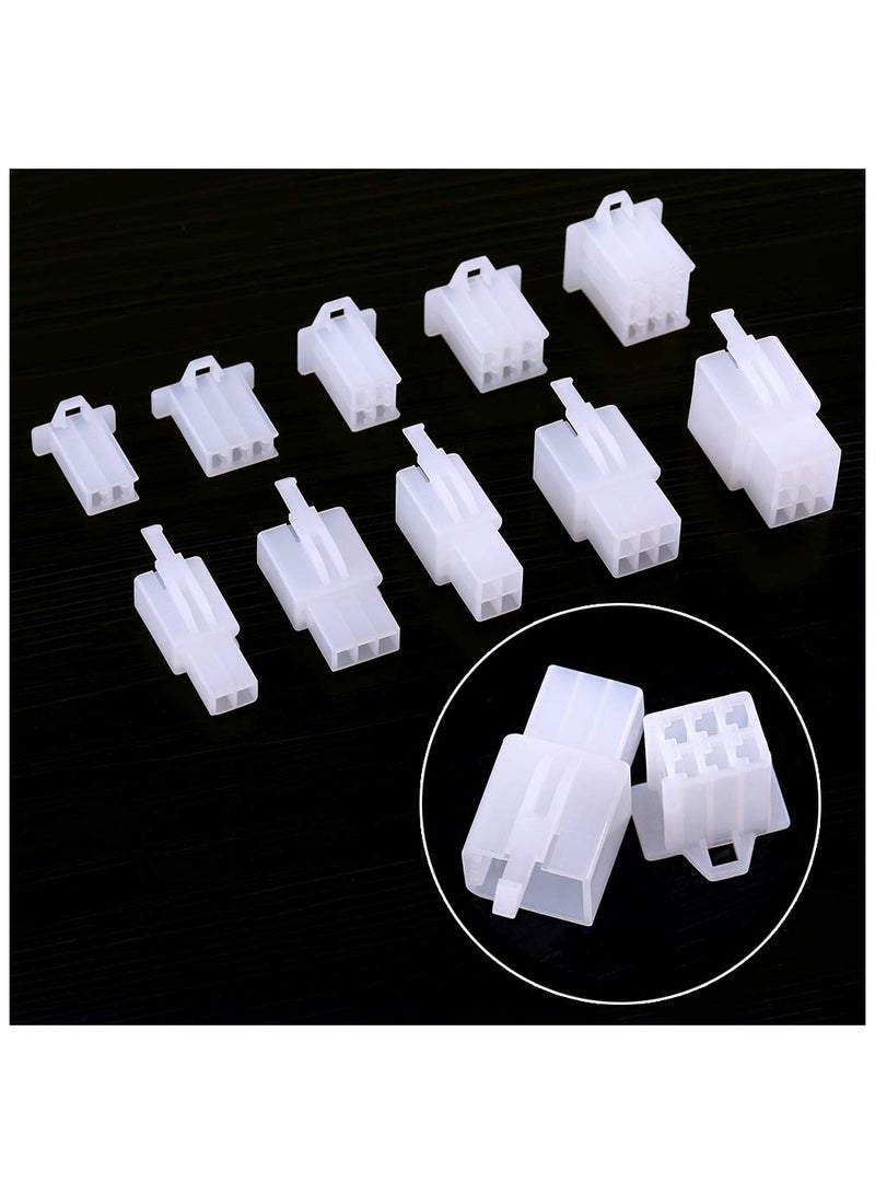 700Pcs Automotive Electrical Wire Connectors Kit, 2.8mm 2 3 4 6 9 Pin Automotive Electrical Wire Connectors Pin Header Crimp Wire Terminals and 30 Kits 4mm Car Motorcycle Bullet Terminal Wire - Image 5