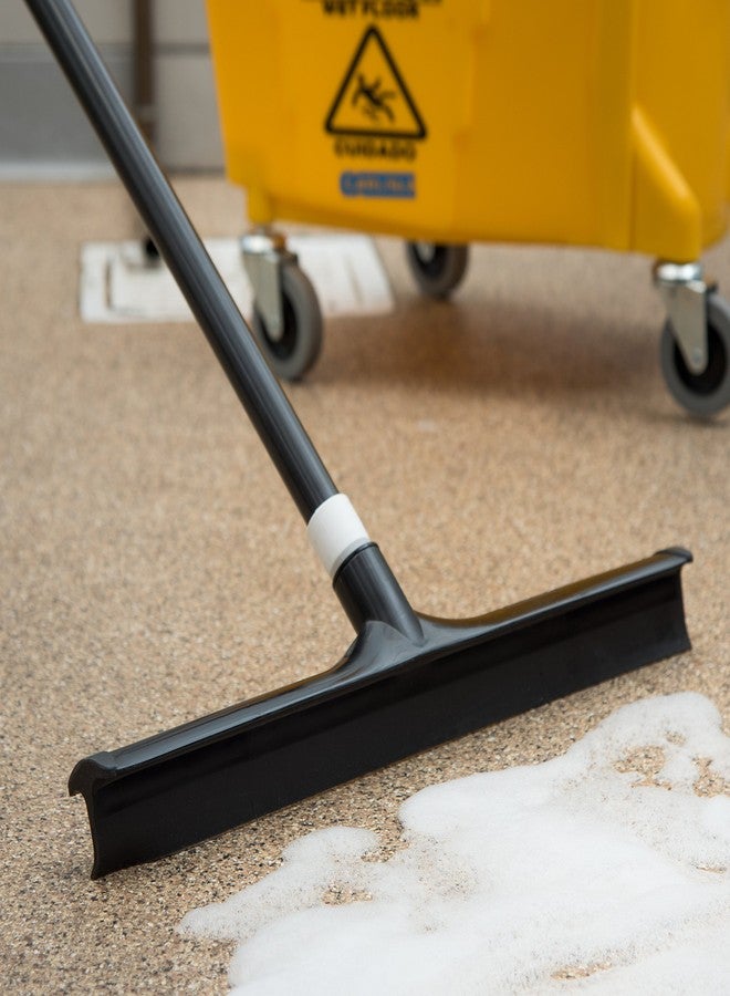 SPARTA 3656703 Plastic Floor Squeegee, Shower Squeegee, Heavy Duty Squeegee With Rubber Blade For Windows, Glass, Shower Doors, Floors, Windshields, 20 Inches, Black - Image 5