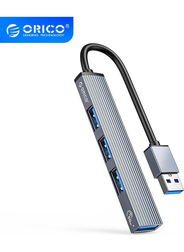 Orico 4 Port Usb3.0 USB Ultra Slim Multiplexer Hub, AH-A13  - Image 1