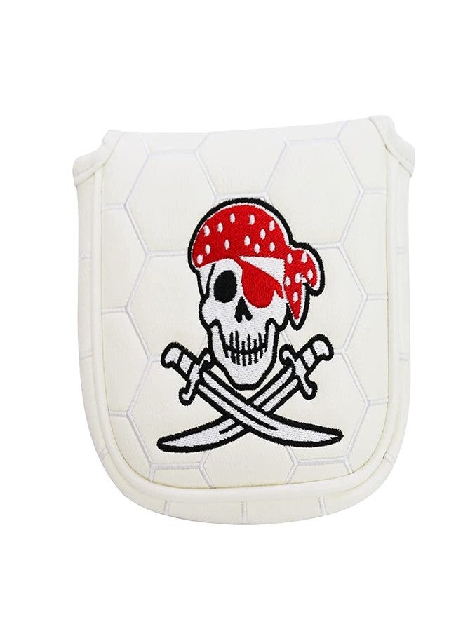 PINMEI Golf Mallet Putter Head Cover Mallet Headcovers Magnetic Club Cover Perfect for Scotty Cameron Odyssey Taylormade Ping (4.7×6 inches) - Image 1