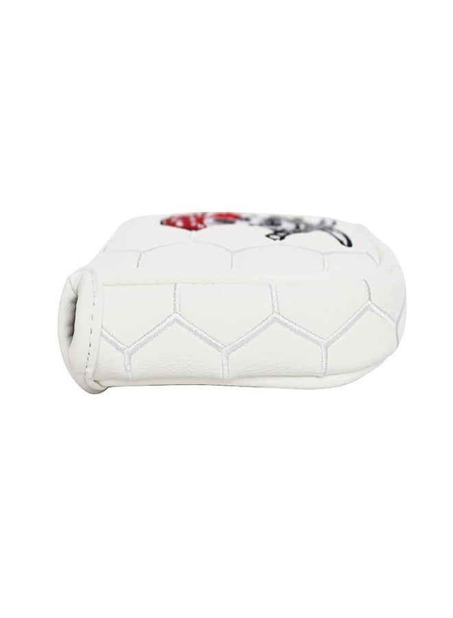 PINMEI Golf Mallet Putter Head Cover Mallet Headcovers Magnetic Club Cover Perfect for Scotty Cameron Odyssey Taylormade Ping (4.7×6 inches) - Image 4