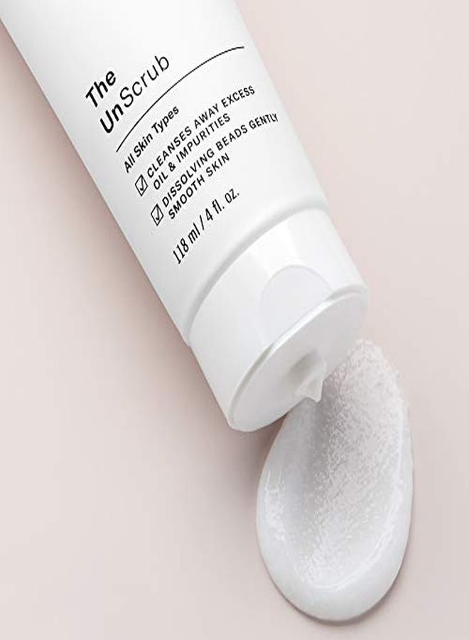 PAULA'S CHOICE The Unscrub Cleansing Gentle Face Scrub 4Oz Bottle With Jojoba Beads Vitamin E & Green Tea - Image 2