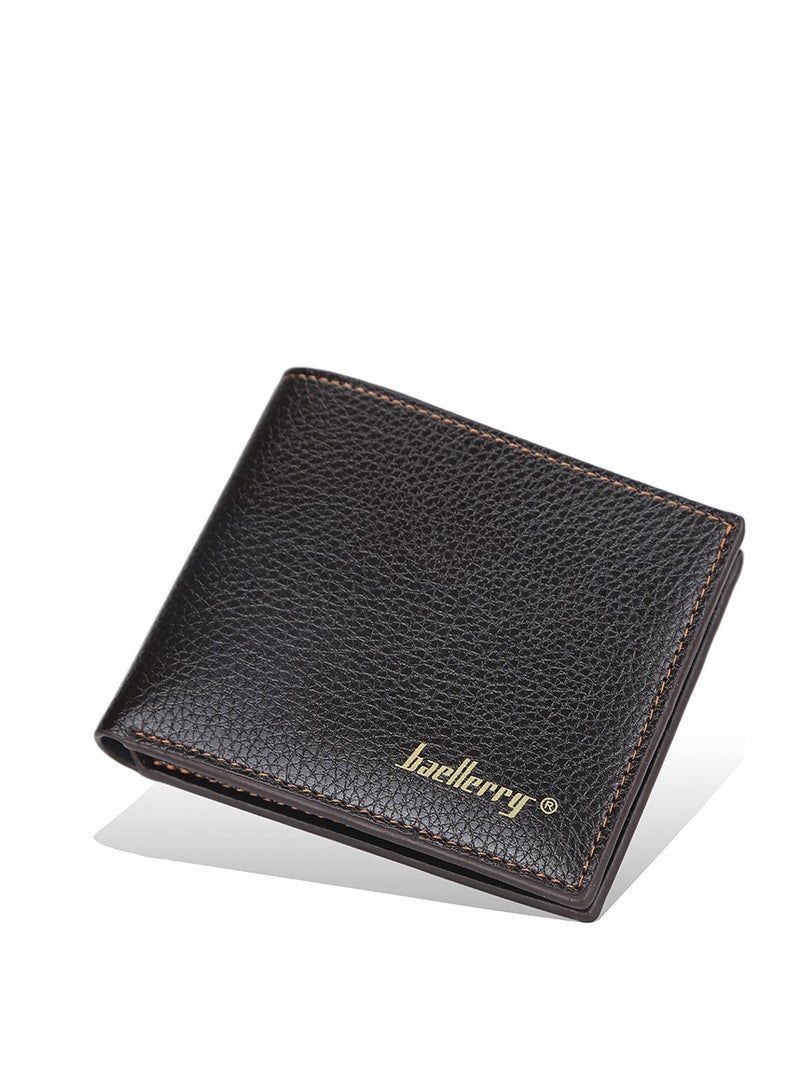 بايلليري الجلد ثنائي طي محفظة - Image 1