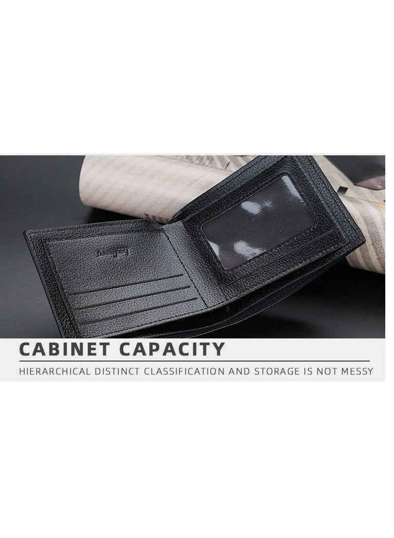 بايلليري الجلد ثنائي طي محفظة - Image 4