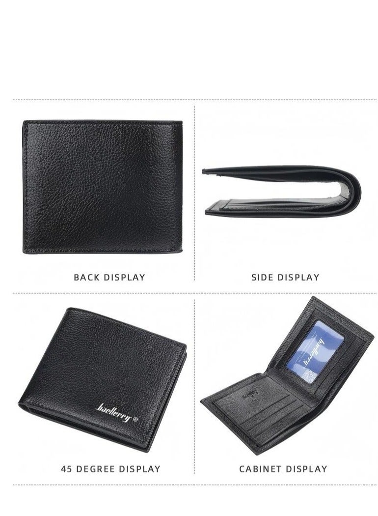 بايلليري الجلد ثنائي طي محفظة - Image 2