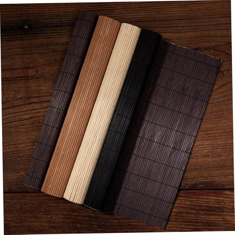 Beige Slat Table Mat Elegant Retro Decor Photography Display Pad Background - Image 3