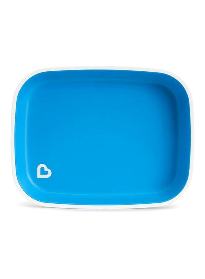 Munchkin Splash Toddler Plate, Pack Of 2 - Green/Blue - Image 3