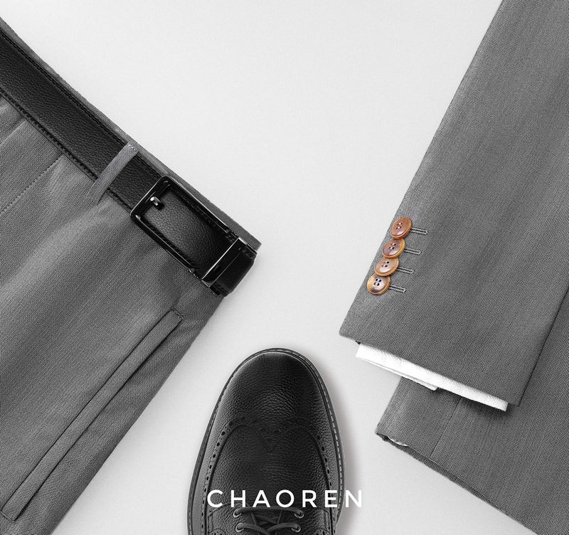 CHAOREN Click Belts for Men - Mens Ratchet Belt 1 3/8" for Dress Pants - Perfect Companion to Men's Oxfords - Image 4