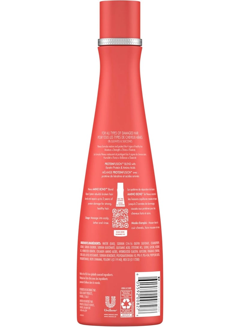 Nexxus Shampoo Amino Bond for All Types of Damaged Hair with Amino Acids & Keratin Protein 13.5 oz - Image 3