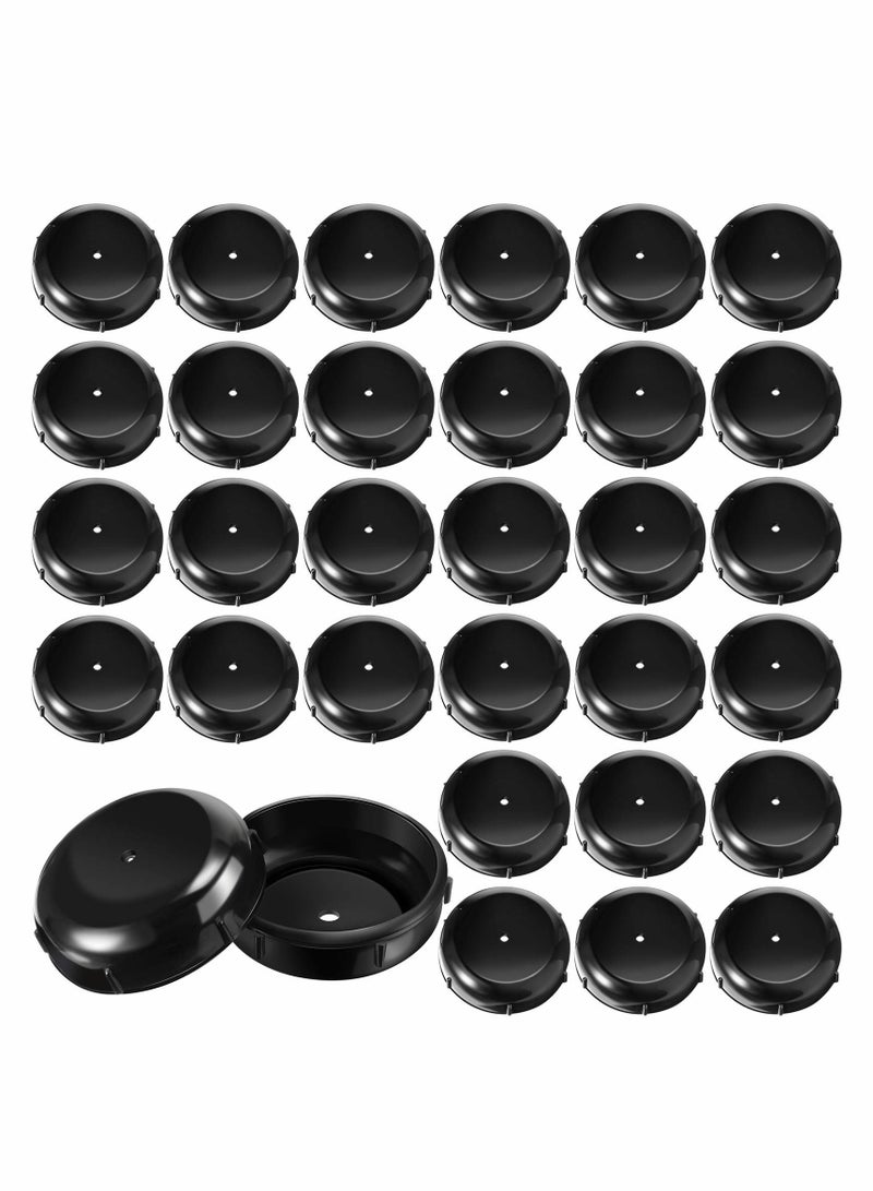 Zikra Furniture Table Chair Slides Protective Covers, Furniture Feet Glides Sliding Pads Protection Floor, Furniture Accessories Scratch Resistant for Patio Furniture, Chairs Tables (48 Pieces, Black) - Image 1
