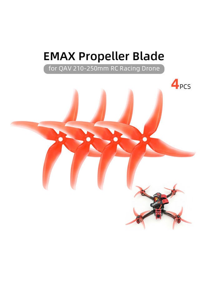 NIBEMINENT 4-Piece EMAX Propeller Blade 20 x 2.5 15cm  - Image 1