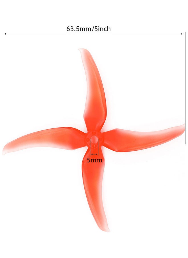 NIBEMINENT 4-Piece EMAX Propeller Blade 20 x 2.5 15cm  - Image 2