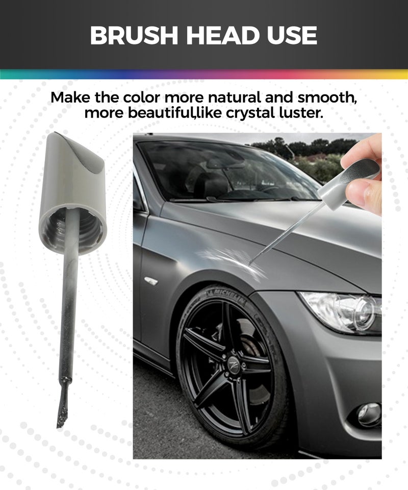 UBOG Touch Up Paint Pen,Touch Up Paint for Cars,Car Accessories Car Touch Up Paint, Automotive Paint Pen Scratch Repair,Car Remover Scratch Paint Pen,Car Paint Pen for Erase Car Scratches (Gray) - Image 4
