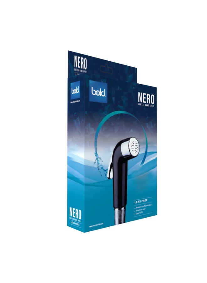 Bold Nero Bidet Shattaf Set, Handheld Adjustable Bidet Sprayer for Toilet, Standard Shower Set, with Bathroom Bidet Spray Shattaf Hos - Image 2