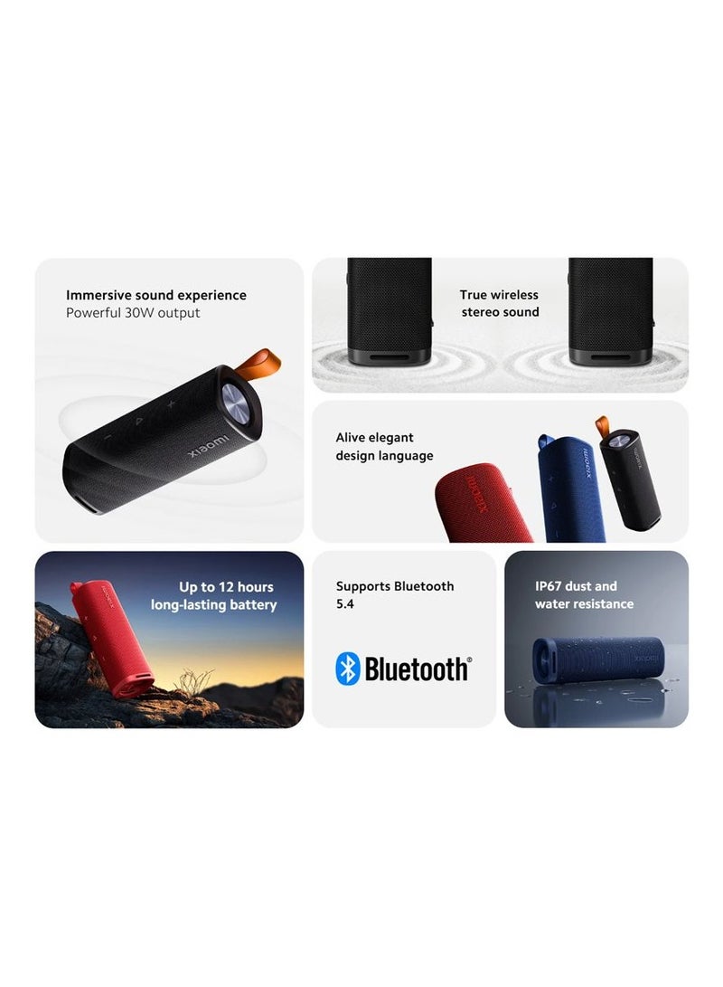 Xiaomi Sound Outdoor Speaker 30W QBH4265GL Blue - Image 5