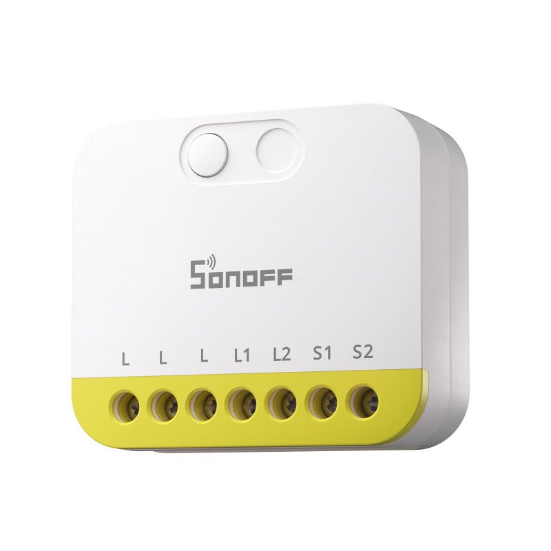 SONOFF MINI Duo-L Zigbee Smart Switch â€“ No Neutral Wire, Zigbee 3.0, Dual Channel, Compact Design, Works with Alexa, Google Home - Image 1