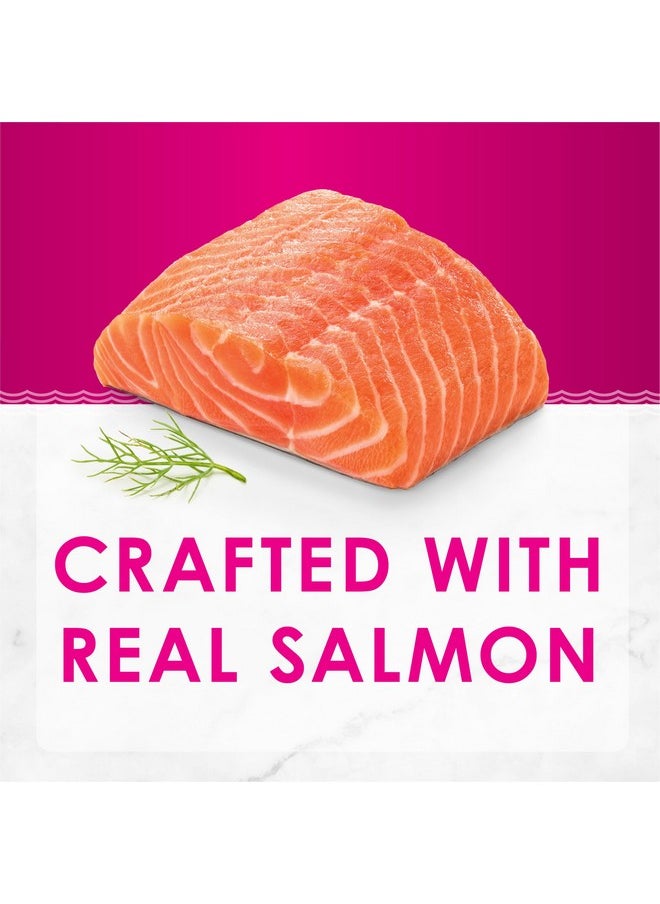 Fancy Feast - Y Feast Savory Centers Salmon Pate Adult Wet Cat Food With A Gravy Center  (Pack Of 24) 3 Oz. Cans - Image 1