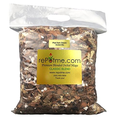 rePotme Orchid Potting Mix, Phalaenopsis Dark Classic Orchid Mix (Mini Bag) - Hand Blended in The USA - Image 1