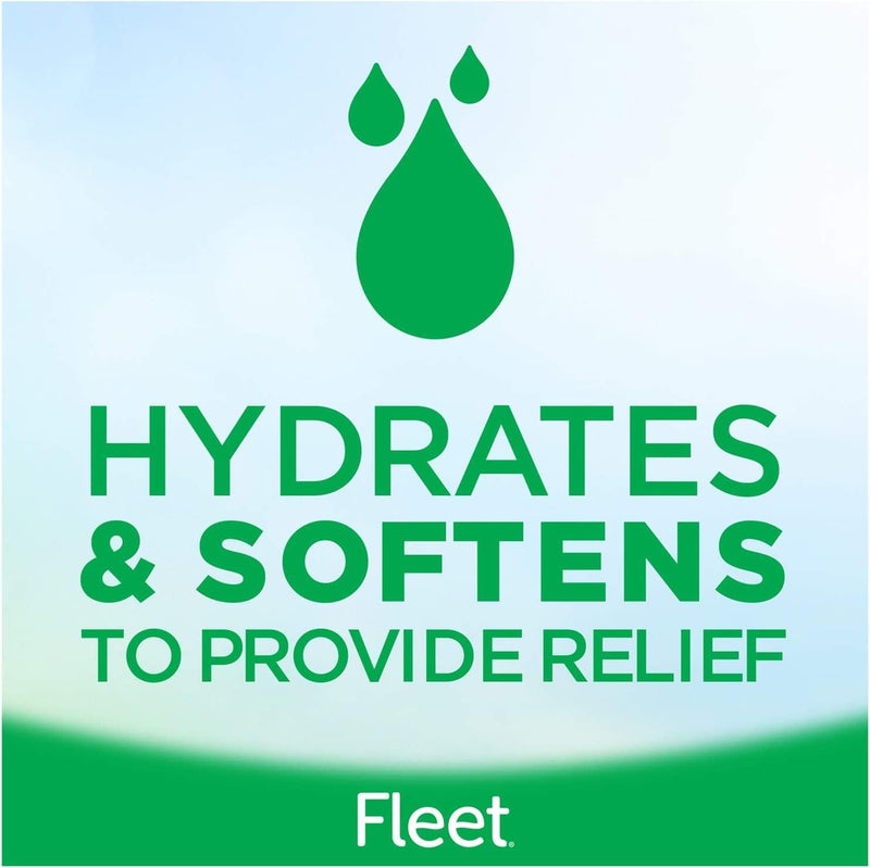 Fleet حقنة فليت الملحية 4 عد وملين فليت السائل جليسرين تحاميل لتخفيف الإمساك للبالغين 4 عد 3 عبوات - Image 4