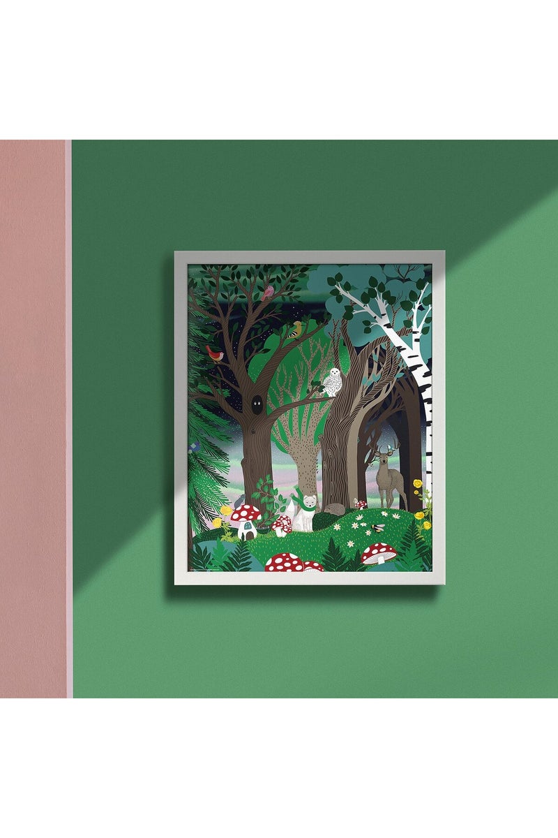 Poster, forest glade, 40 x 50 cm - Image 3