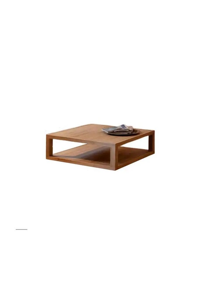 Generic Natural wood coffee table - 80 * 40 - CHCT036  - Image 2