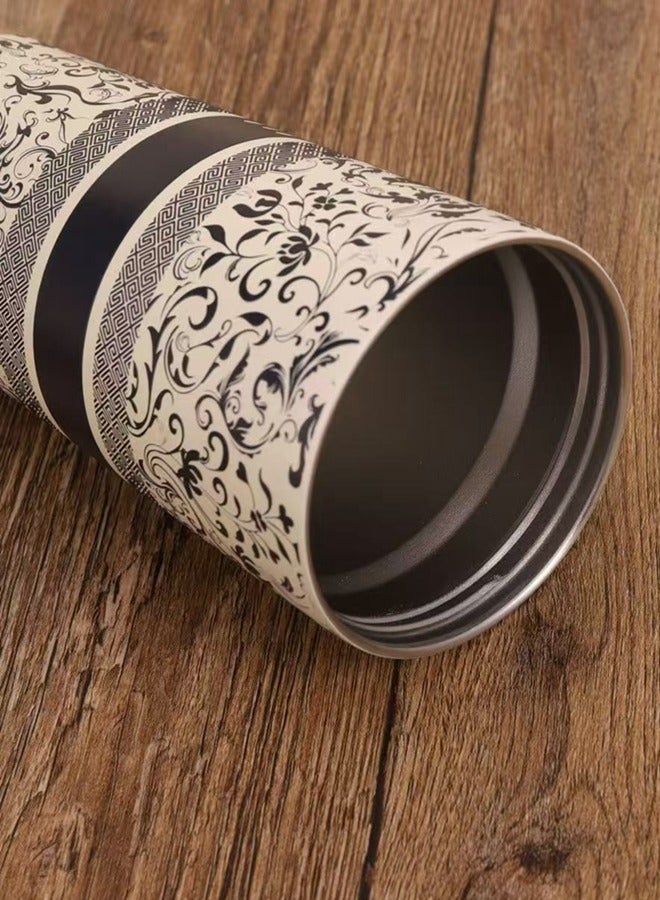 HOOPZOZA Travel Coffee Mug 17Oz/500ml Double-wall Vacuum Insulated Coffee Cup Stainless Steel Insulated Tumbler Tea Cup for Hot or Cold Brew Coffee Ideal Gift - Image 2