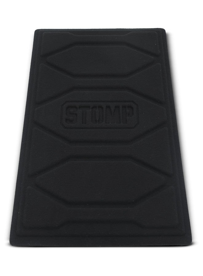 STOMP Athletics: Reusable Mini Traction Mat for Volleyball & Basketball Shoes - Alternative for Basketball Sticky Mats for Shoes - Durable & Non-Slip Shoe Cleaning Pad - 11"x15", Black - Image 2