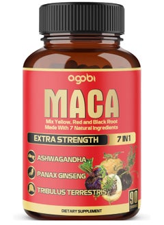 agobi Maca 7 In 1 Made With 7 Natural Ingredients 8050 MG Extra Strength - 90 Capsules  - Image 1