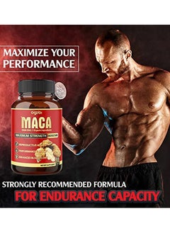 agobi Maca 7 In 1 Made With 7 Natural Ingredients 8050 MG Extra Strength - 90 Capsules  - Image 4