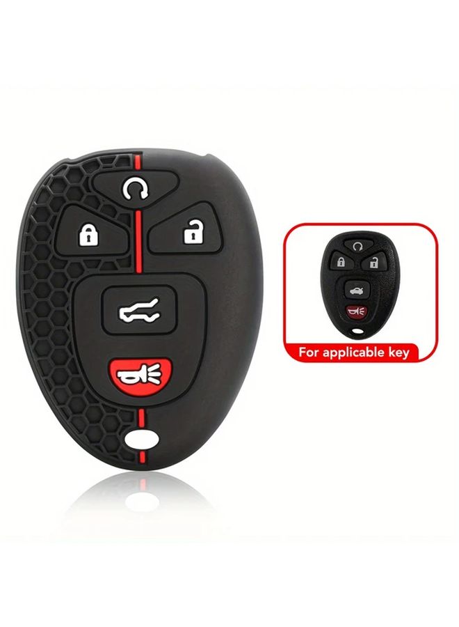 Shockproof Rubber Remote Control Key Fob Case Cover Color B Style - Image 4