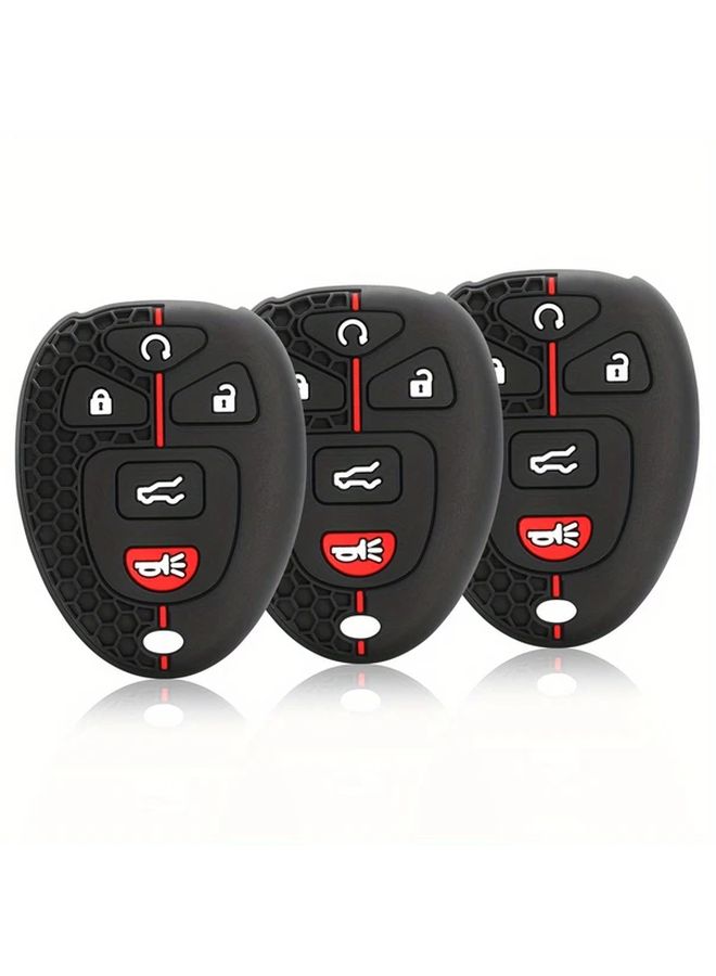 Shockproof Rubber Remote Control Key Fob Case Cover Color B Style - Image 2