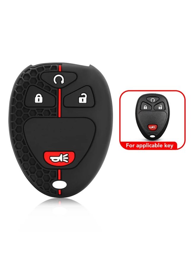 Shockproof Rubber Remote Control Key Fob Case Cover Color B Style - Image 3