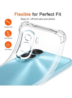 Generic Transparent Shockproof Case Compatible with Huawei Honor 90 Lite  - Image 2