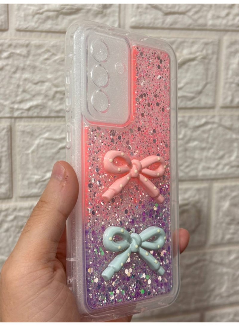 Back cover with a bow, compatible with the phone Samsung A35 - Image 2