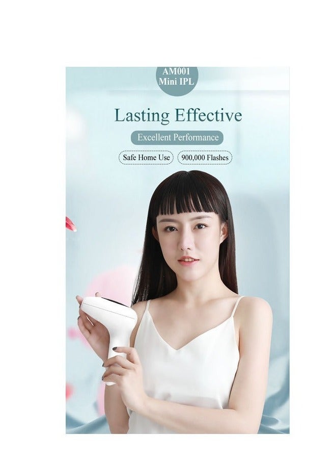 Generic Laser Hair Removal with Ice Cooling Care Function for Women Permanent, Flashes Painless Hair Remover, Hair Removal Device for Armpits Legs Arms Green  - Image 3