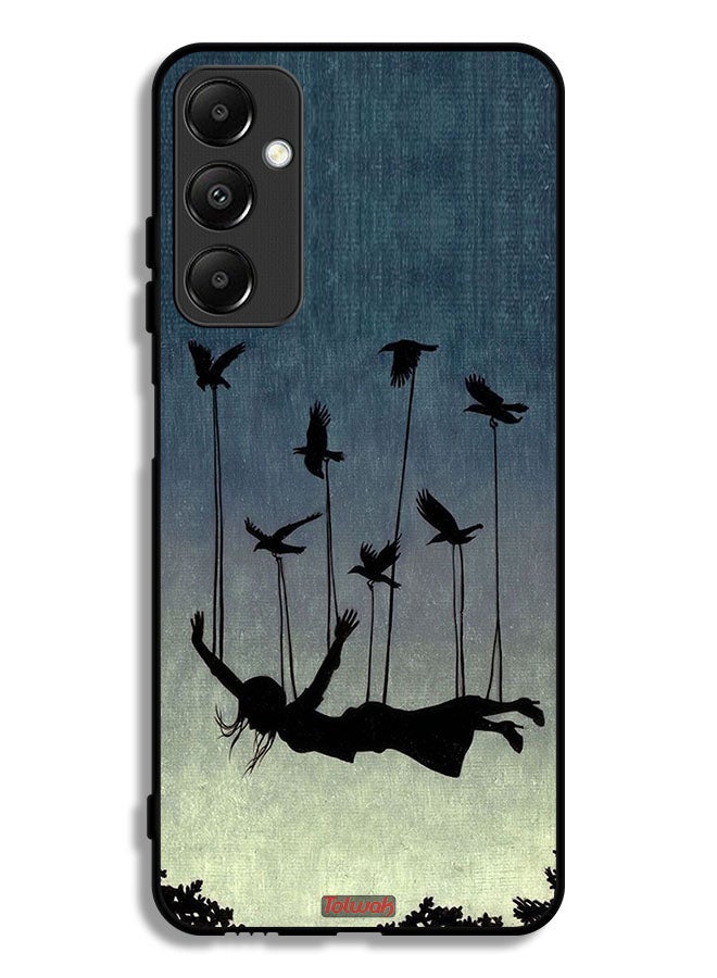 Tolwak Samsung Galaxy A05s Protective Case Cover Birds Holding Fallen Girl - Image 1