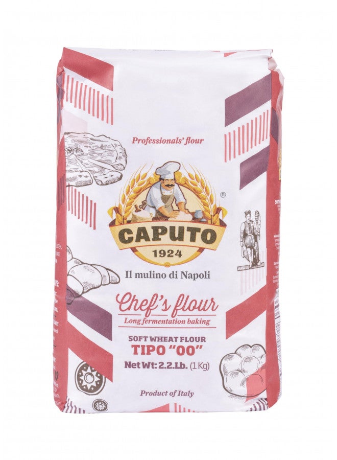 Antimo Caputo Antimo Caputo Chef's Flour 2.2 LB - Italian Double Zero 00 - Soft Wheat for Pizza Dough, Bread, & Pasta  - Image 2