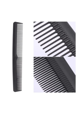 3 Piece Heat Resistant Anti-Static Hair Comb Set, Edge Control Hair Comb, Rat Tail Comb for Barbers, Men, Women, and Kids - view 2