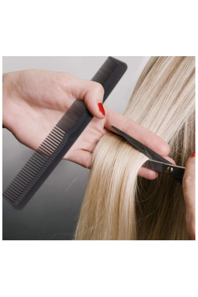 مجموعة أمشاط شعر مقاومة للحرارة ومضادة للكهرباء الساكنة من 3 قطع، مشط شعر للتحكم في الحواف، مشط ذيل فأر للحلاقين والرجال والنساء والأطفال - Image 5