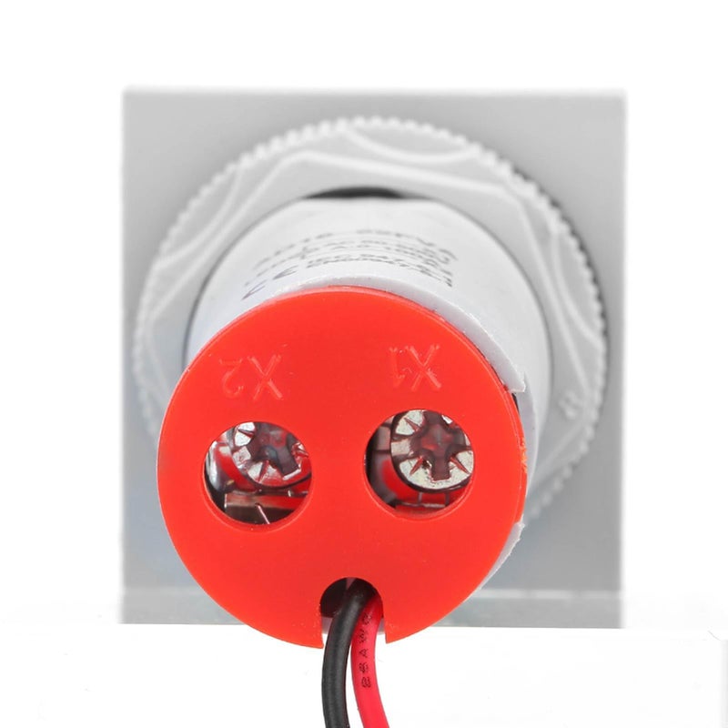 Zerodis Clear Display LED Voltmeter Indicator 0 100A Meter Small Exquisite Wide Range Red - Image 5