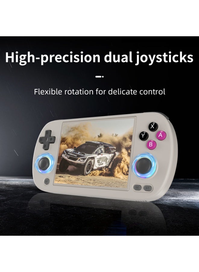 ANBERNIC  RG40XX H Retro Handheld Game Consoles 64 TF Card Preloaded Games 5000+ Portable Gaming Console Linux 64-bit System 4.0'' IPS Screen WiFi Bluetooth HD and TV Output Grey - Image 5